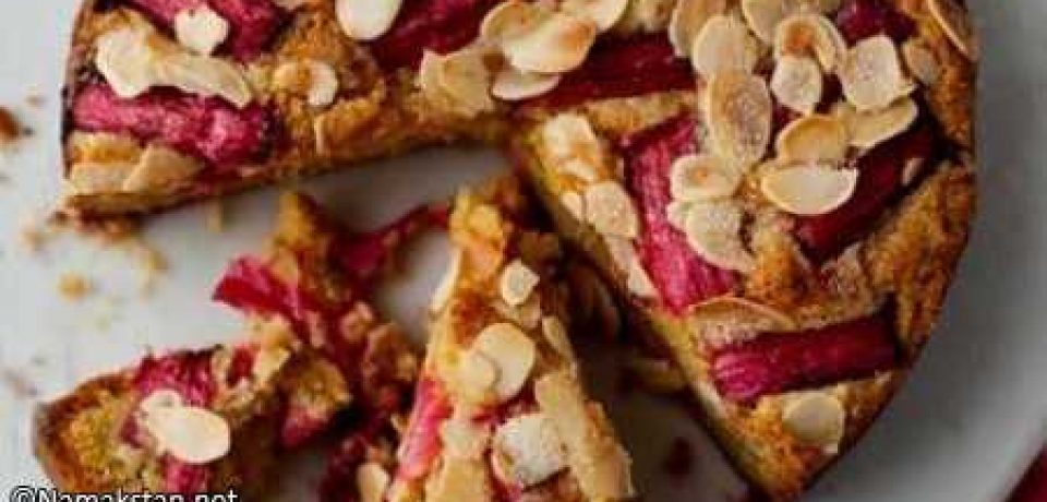 آموزش طرز تهیه و دستور پخت کیک ریواس ساده
