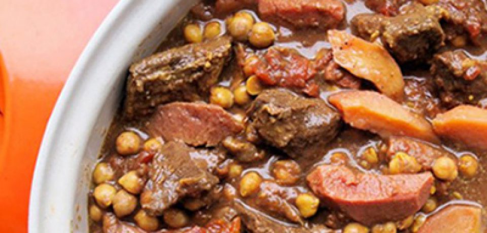طرز تهیه طاجین گوشت و به مراکشی